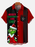 Men's Christmas Funny Graphic Short Sleeve Hawaiian Shirt